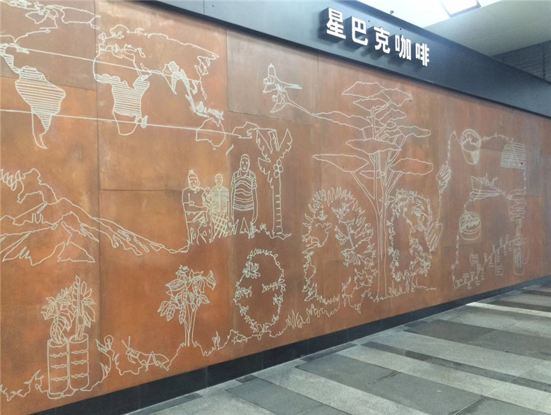 长丰耐候钢幕墙